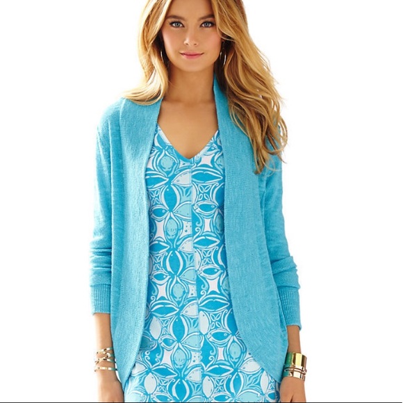 Lilly Pulitzer "Amalie" cardigan $138 USD - Picture 2 of 7